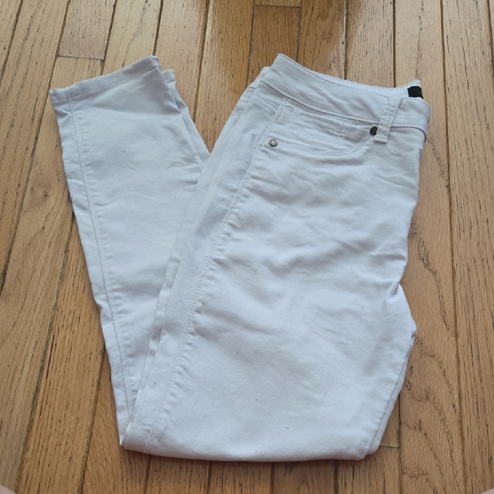 1822 Denim White Skinny Jeans